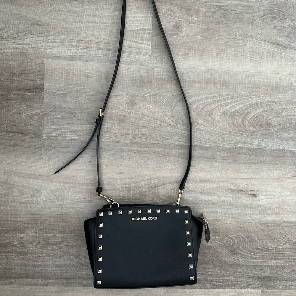 Michael Kors Black Crossbody Tote